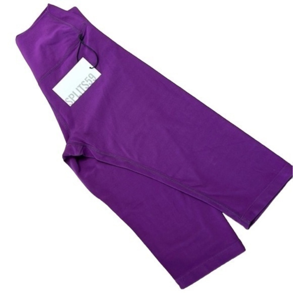 Splits59 - ‘Airweight’ High Waist, Capri Purple. SZ:Medium. NWT